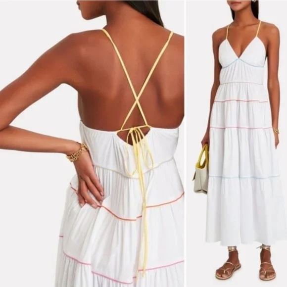 NWT Staud Cleo Dress - Picture 1 of 4